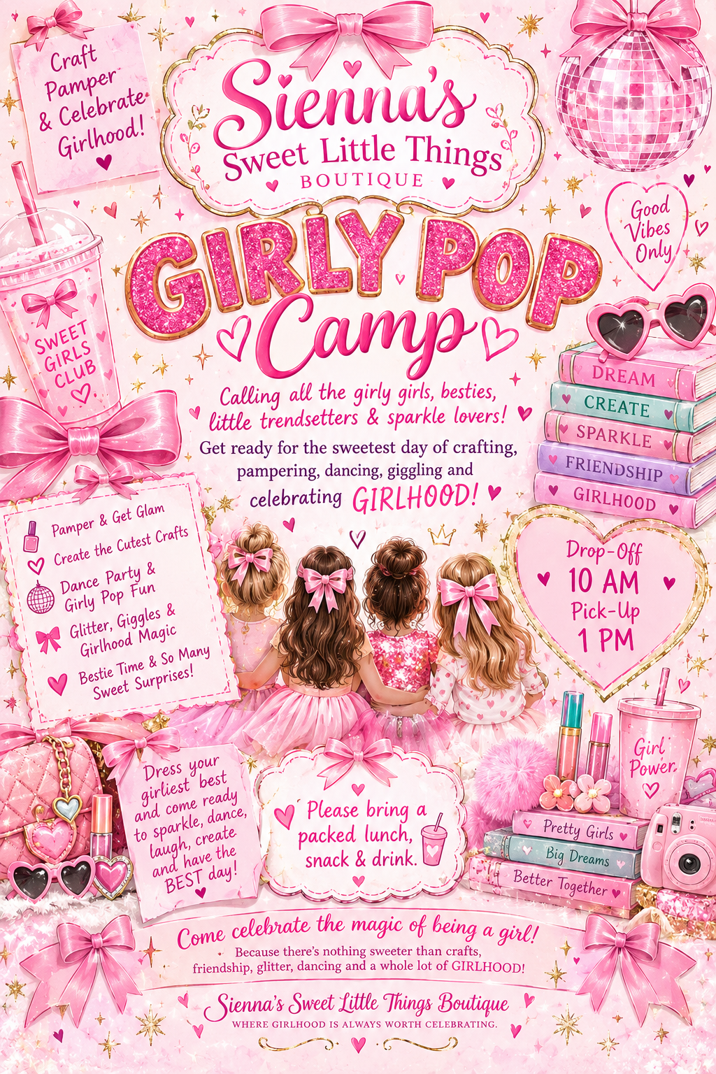 12/29 Vacation Camp: Girly Pop