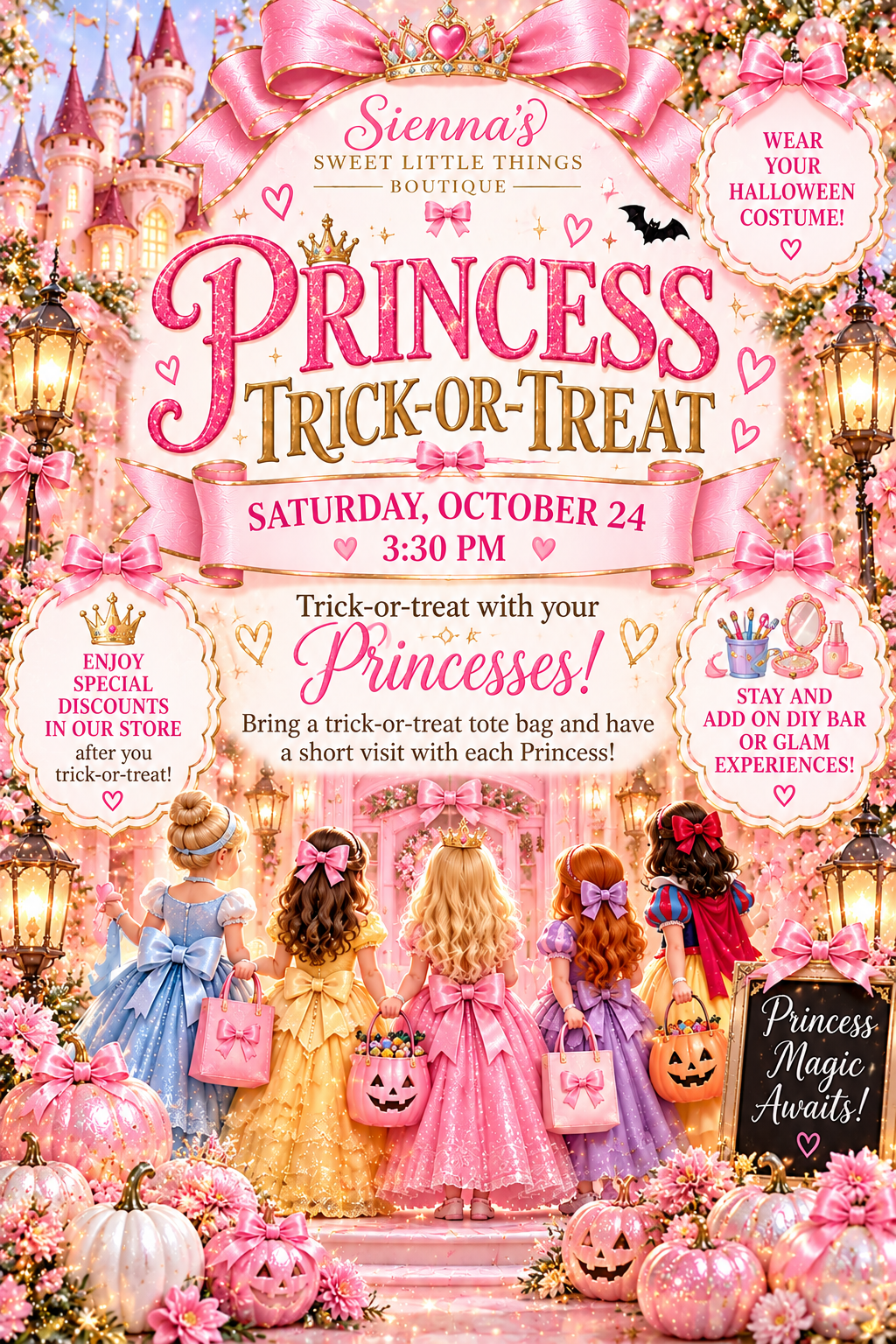 10/24 3:30pm Princess Trick or Treat