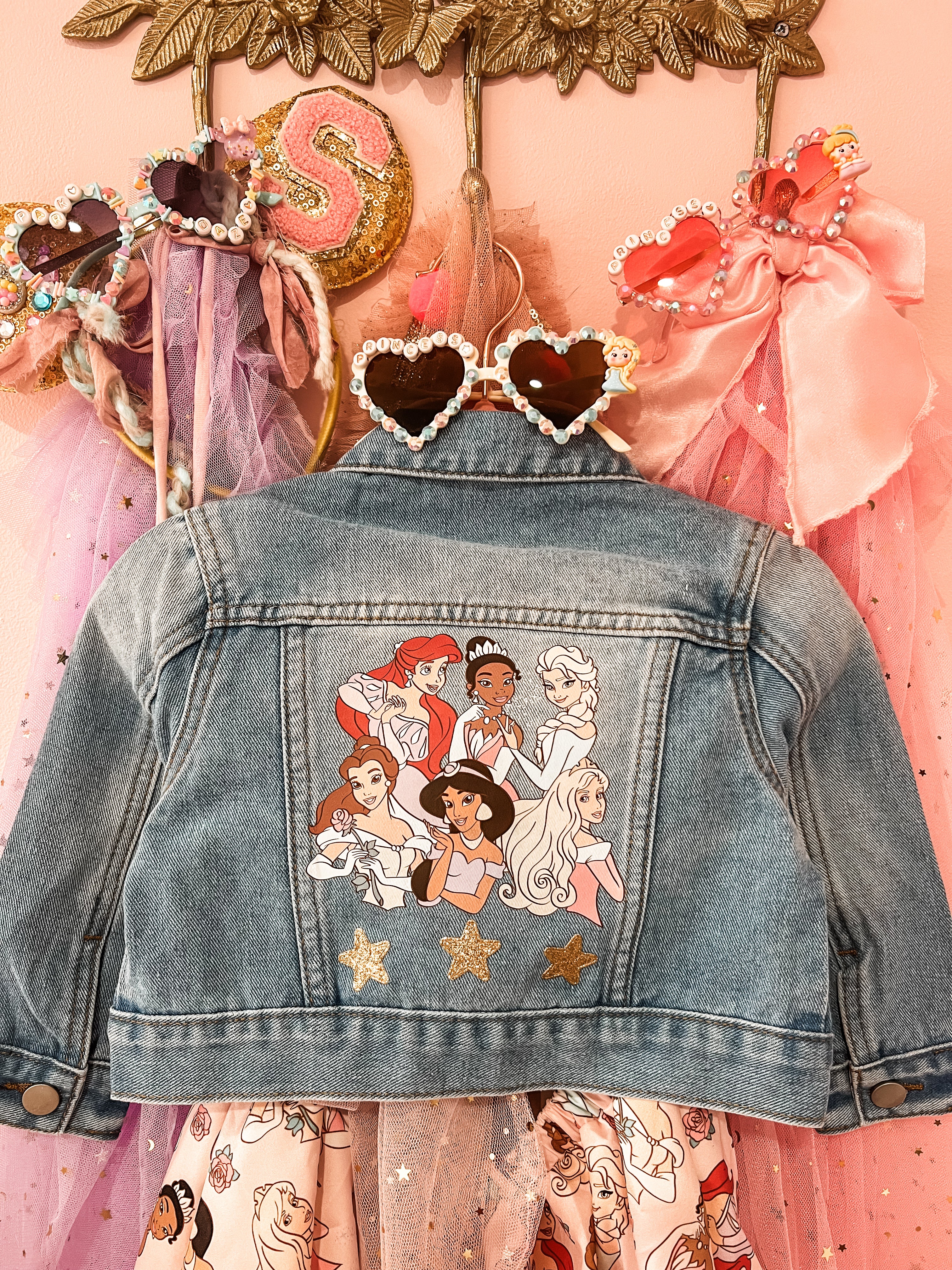 90's princess sales denim jacket