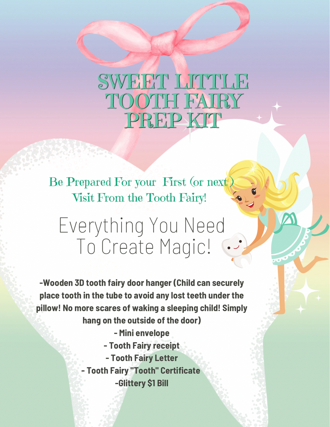 Tooth Fairy Prep Kit