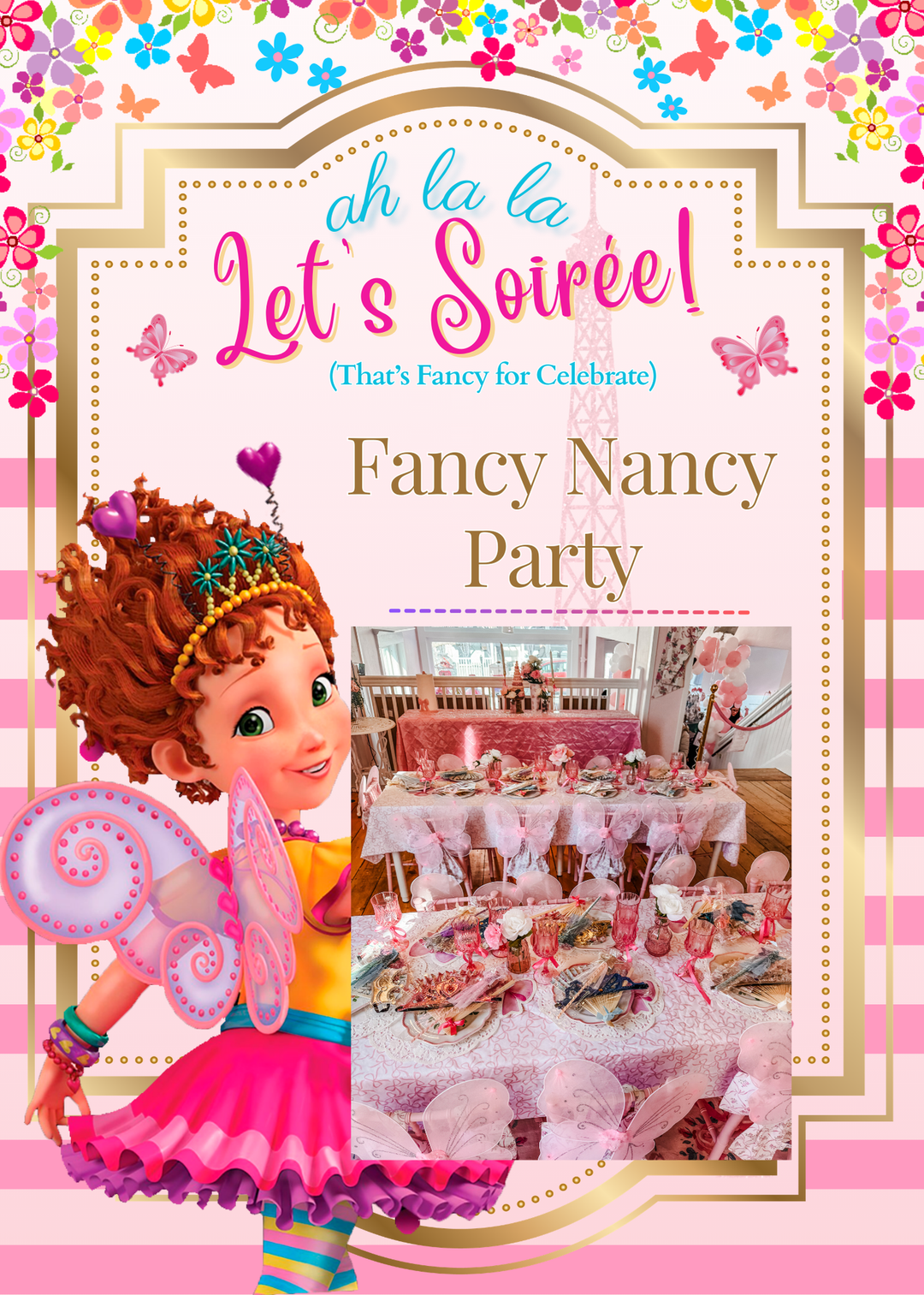 Fancy Nancy Soirée Deposit