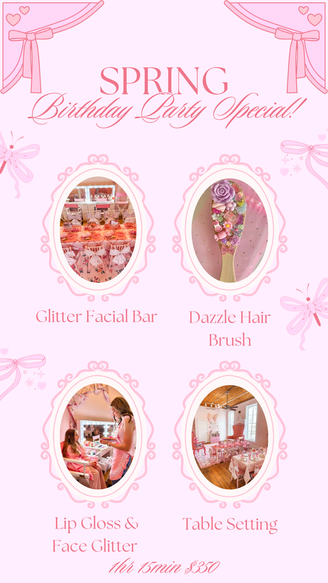 Spring Birthday Party Special Deposit