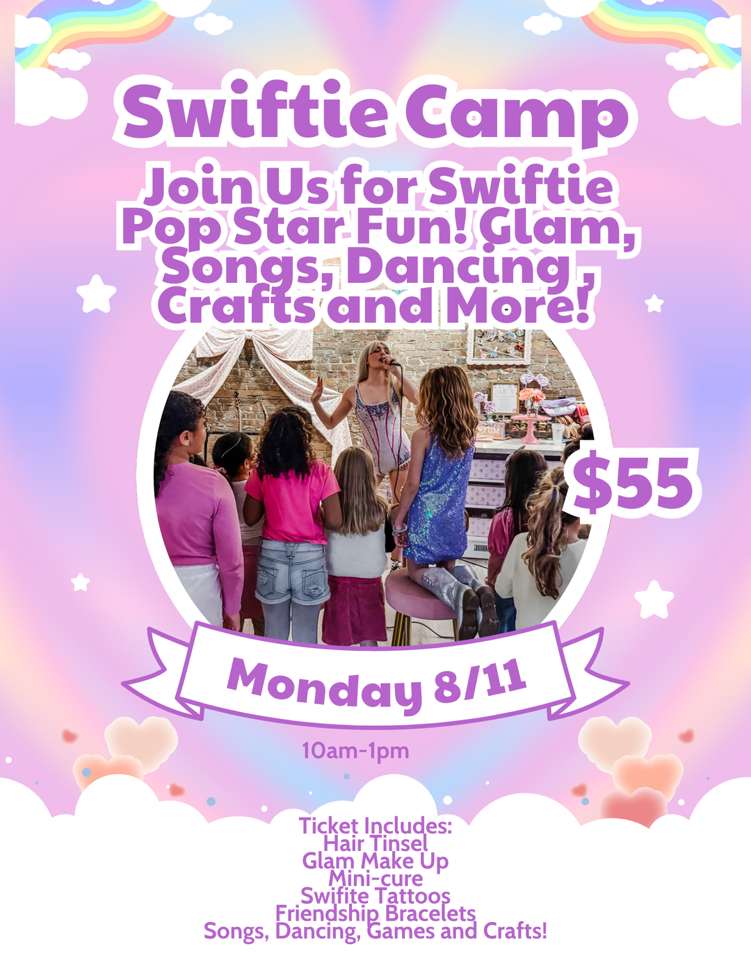 Sweet Little Summer Swiftie Camp