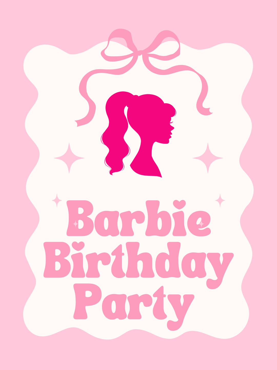 Barbie Party Deposit