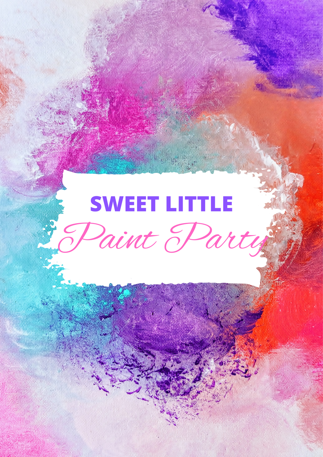 Sweet Little Paint Party Deposit