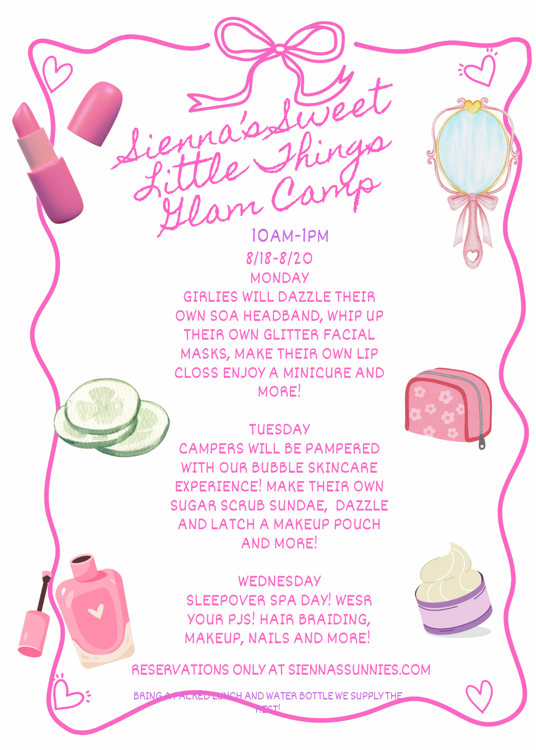 Sweet Little Summer 8/18-20 Glam