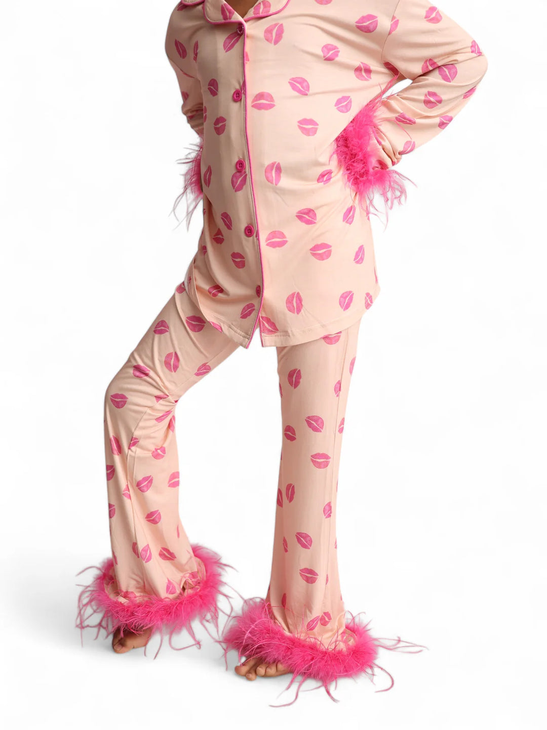 Pucker Up Girls Flare Feather Dream Set (feathers removable)