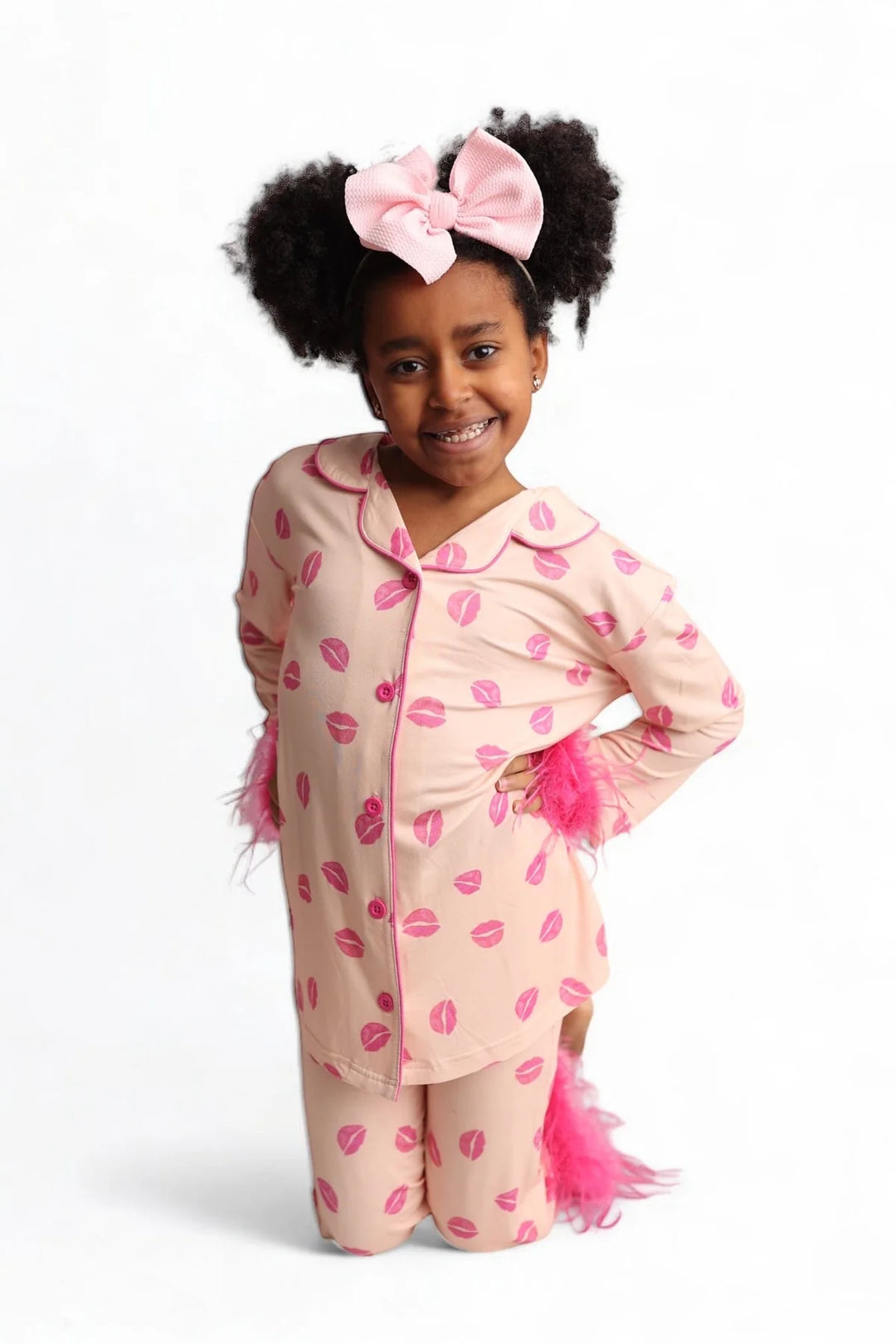 Pucker Up Girls Flare Feather Dream Set (feathers removable)