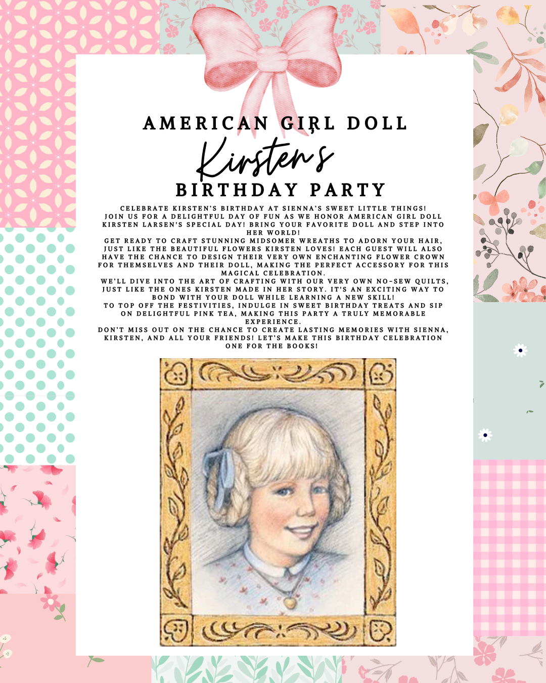 6/7 2pm Kirsten’s Birthday Party!