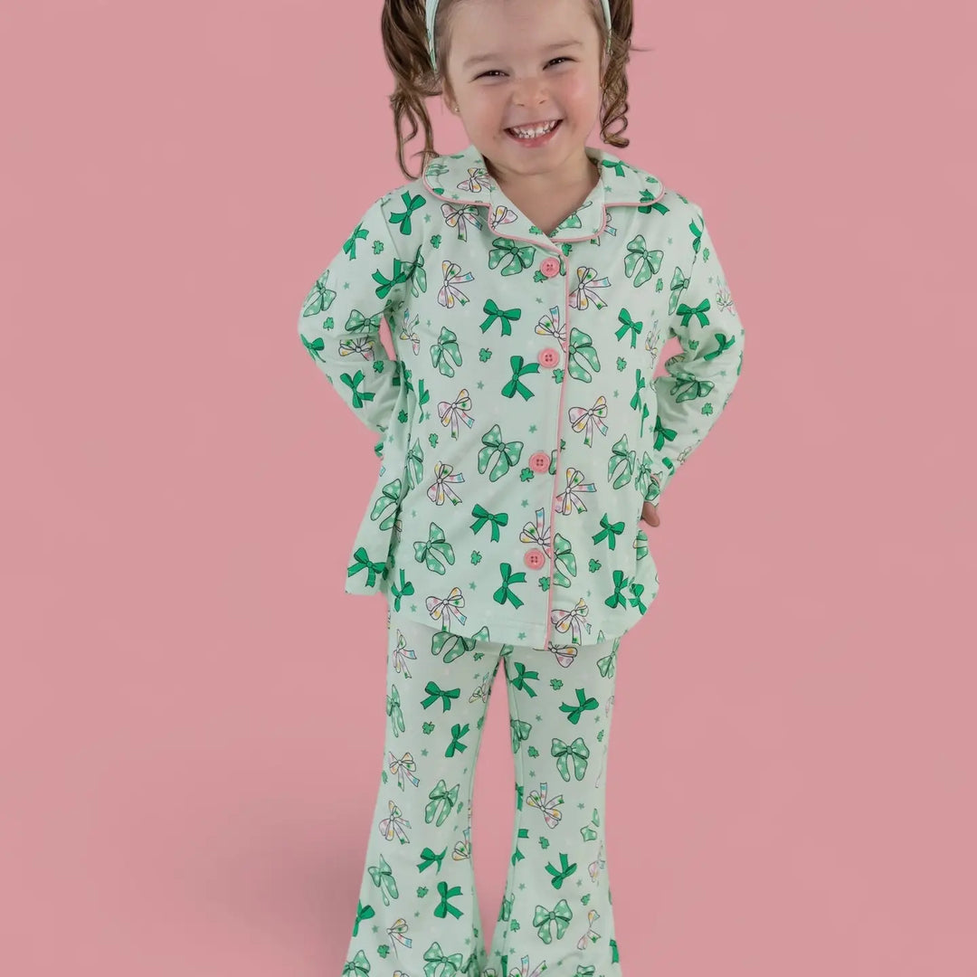 Bows and clovers PJ