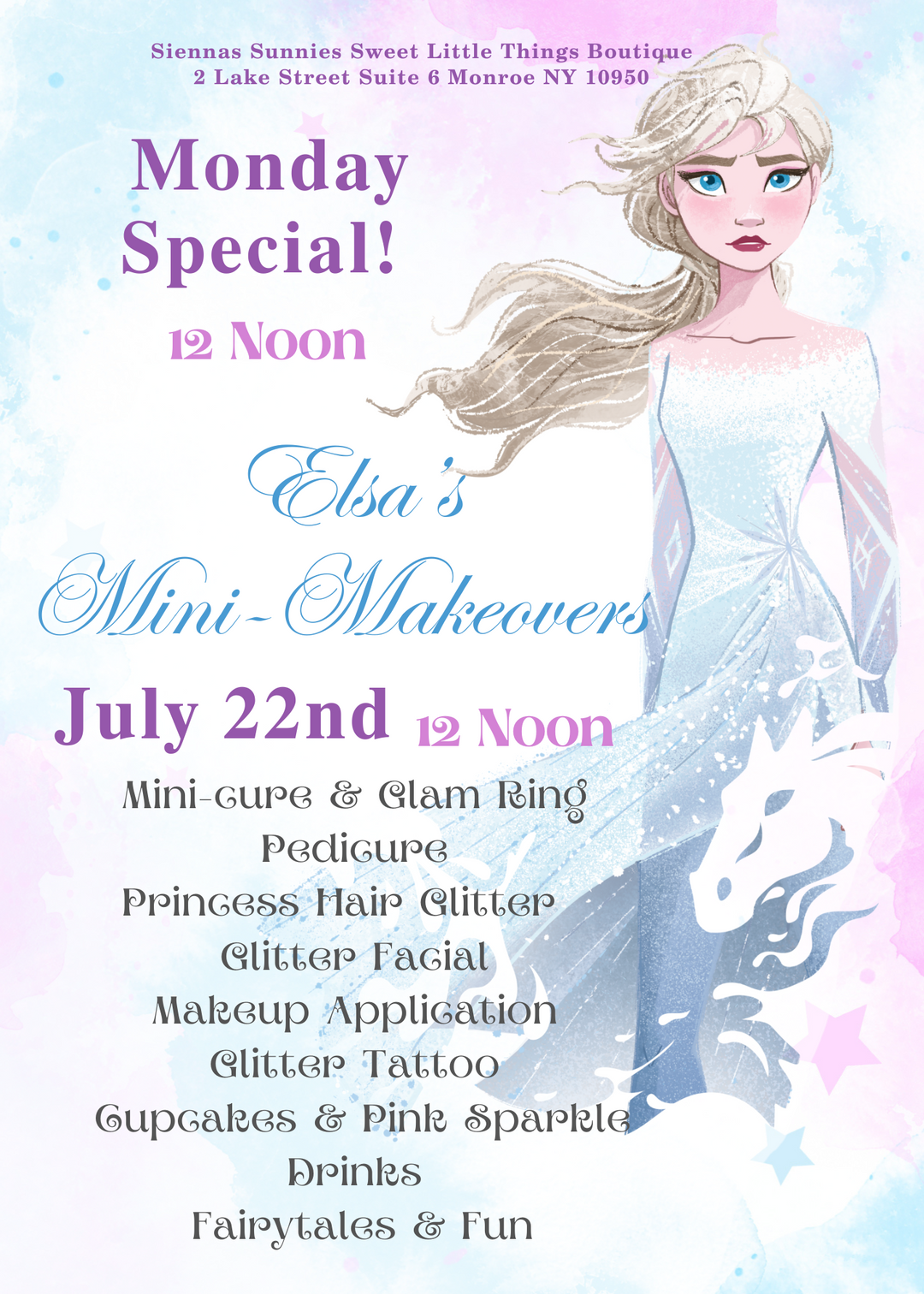 7/22 Elsa’s Mini Makeovers