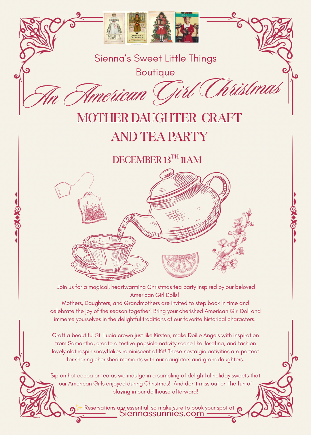 A American Girl Inspired Christmas