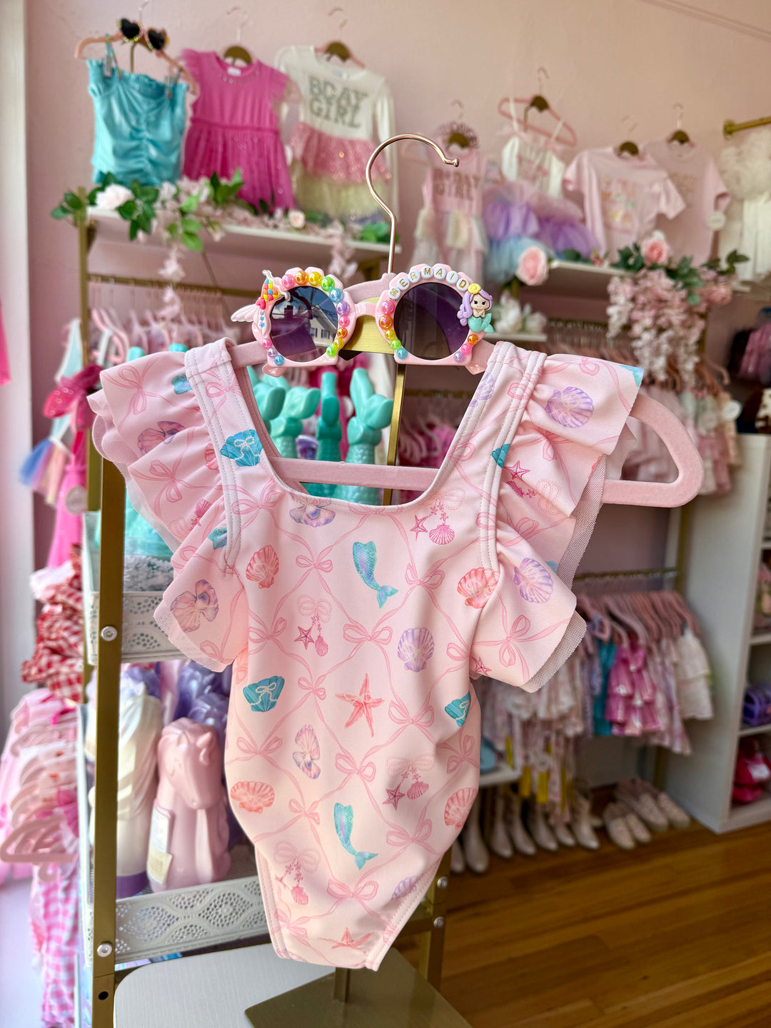 beachy babe bow swimsuit