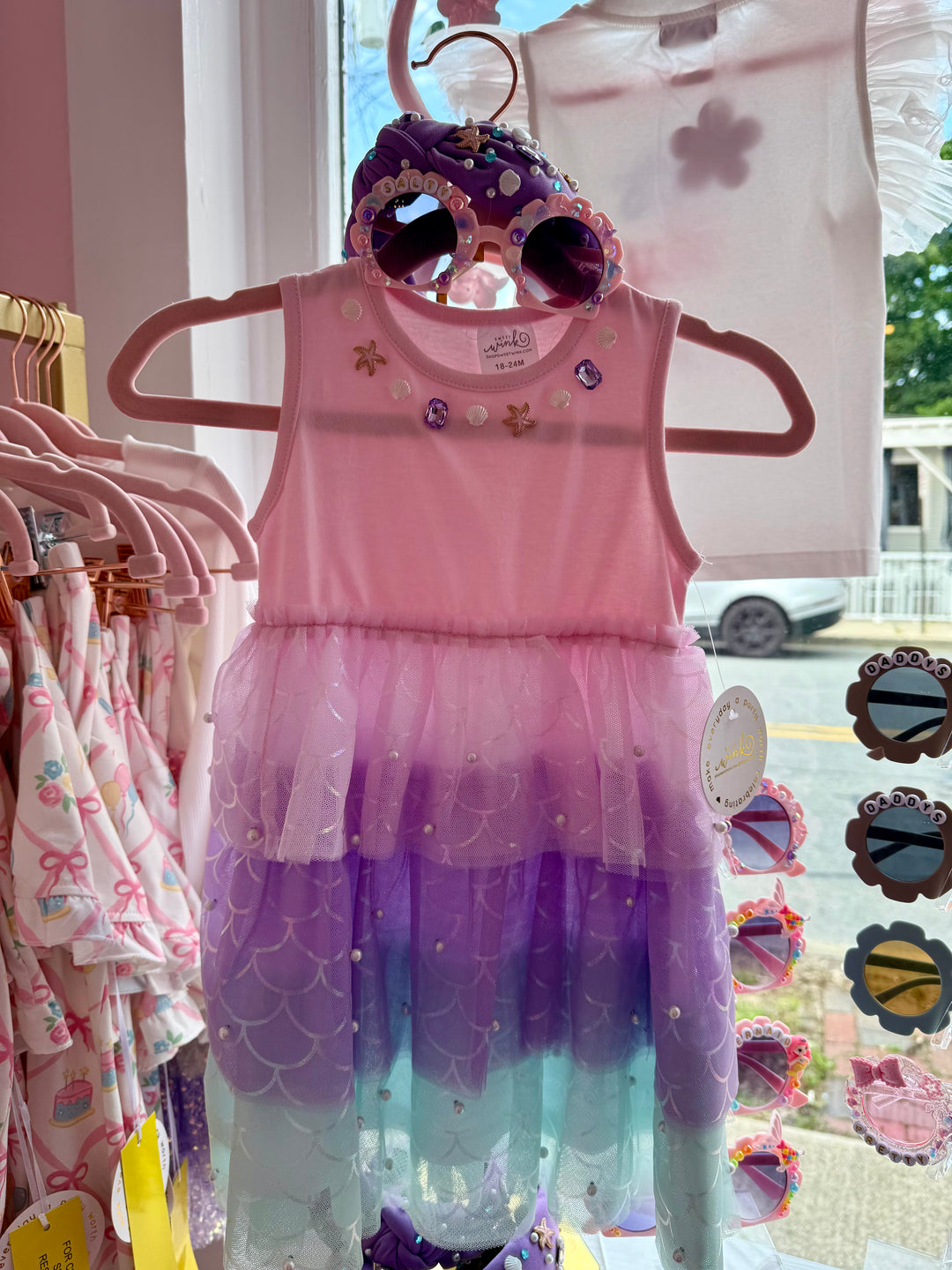 Mermaid Shell Girl Dress