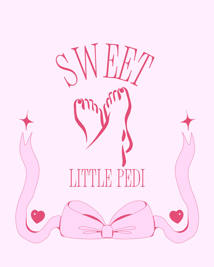 Pedicure for little girls 