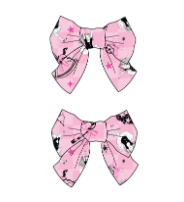 PRE-ORDER ELOISE HOLIDAY BALLET DREAM BOW HAIR CLIPS