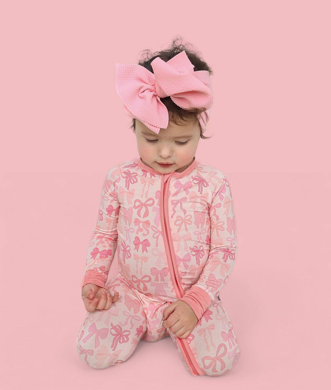 PRE-ORDER BLISSFUL BOWS DREAM ROMPER: 6-12M