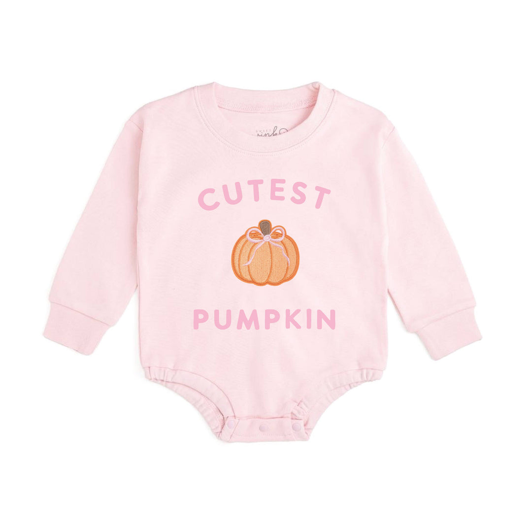 Cutest Pumpkin Patch Long Sleeve Romper - Baby Clothing