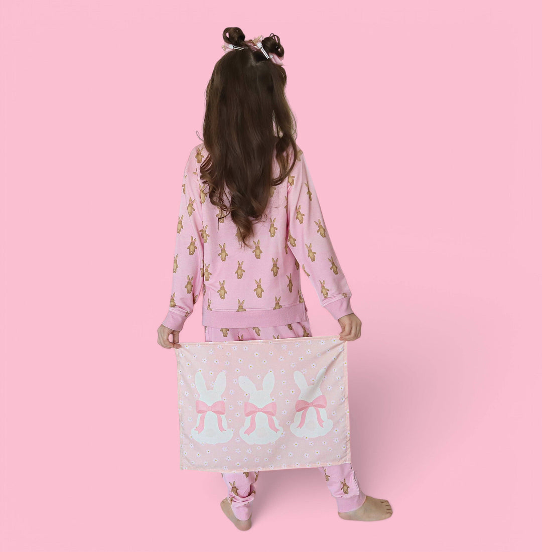 BLUSHIN' BUNNIES DREAM JOGGER: 12-18M