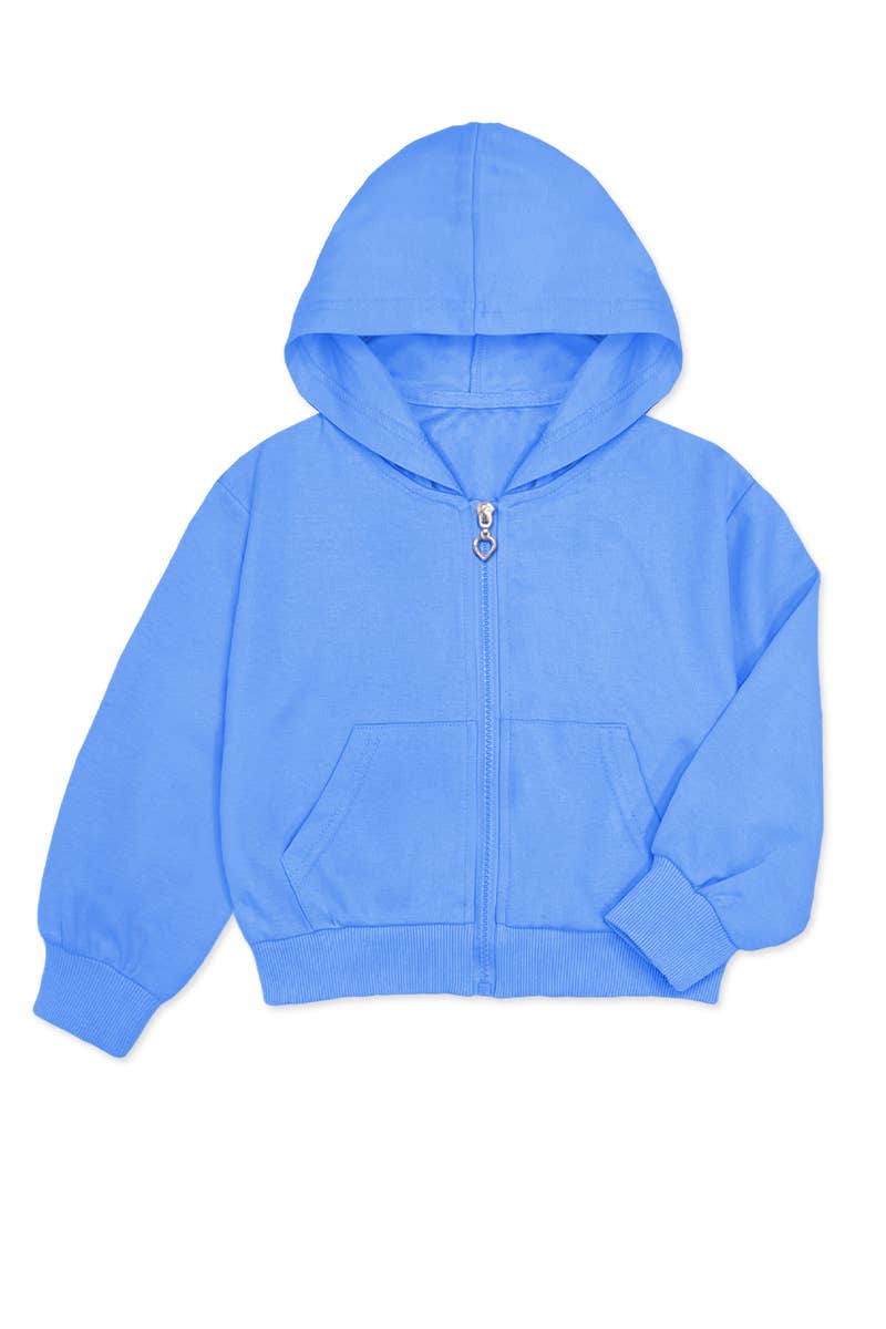 TFJ-3005T Toddler's Knit Terry Zip-Up Hoodie
