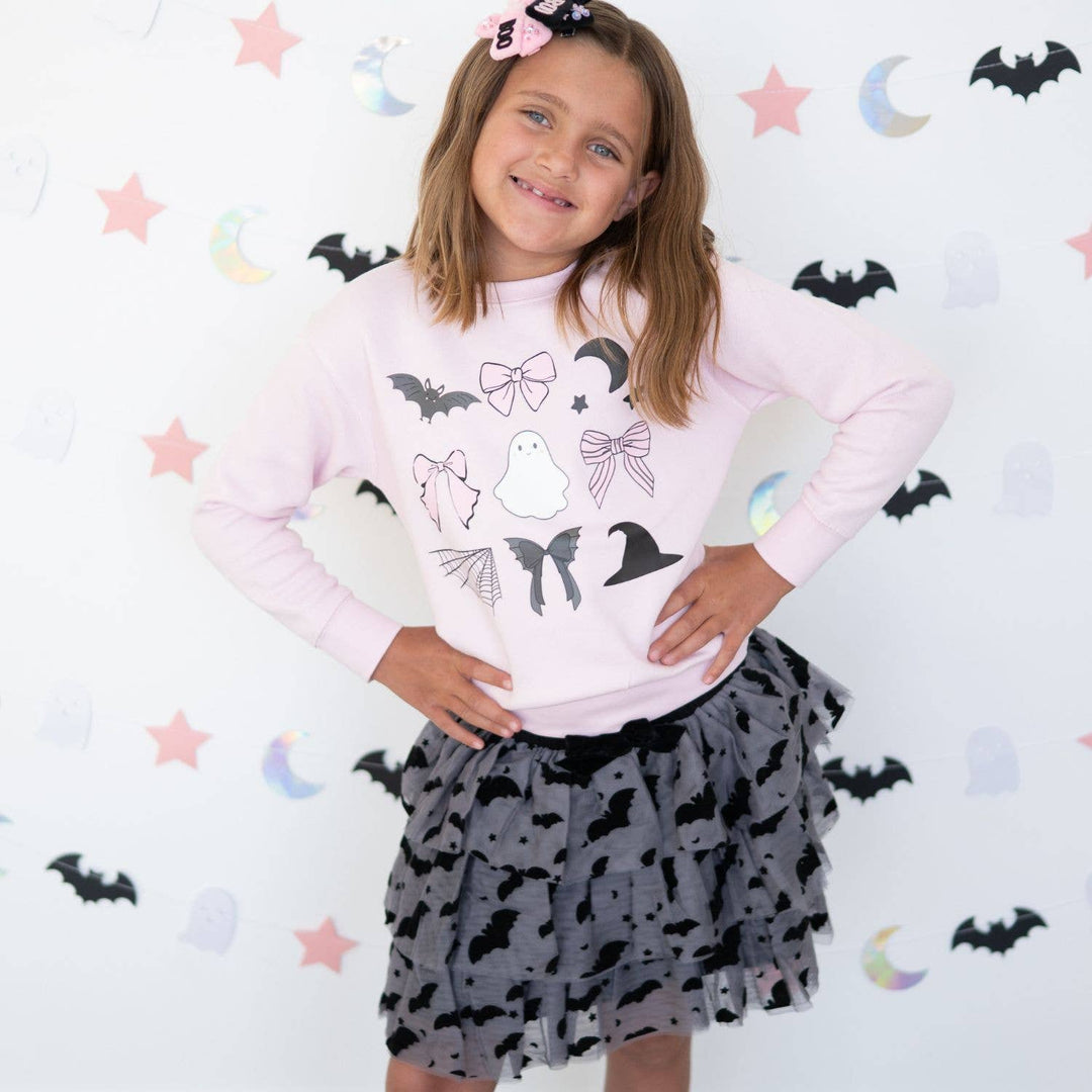 Boo Bows Halloween Clip Set - Hair Bows - Kids Accessories