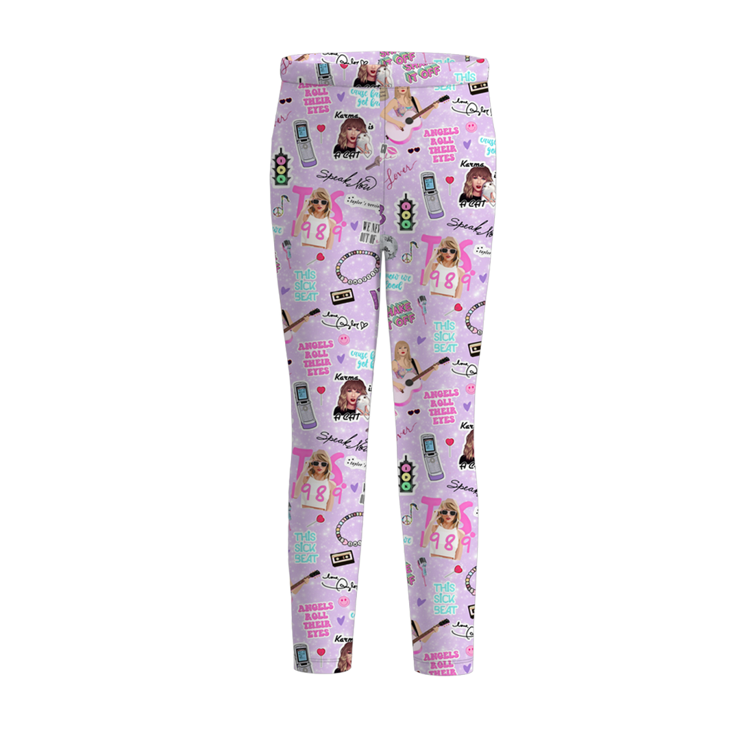 Swiftie leggings Taylor swift printed bottom pant: PNG40723 / 6T