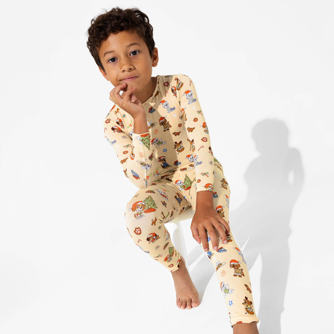 PAW Patrol: Jingle Paws Kids Bamboo Pajamas: 6Y