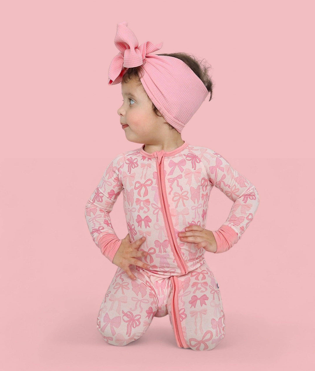 PRE-ORDER BLISSFUL BOWS DREAM ROMPER: 6-12M