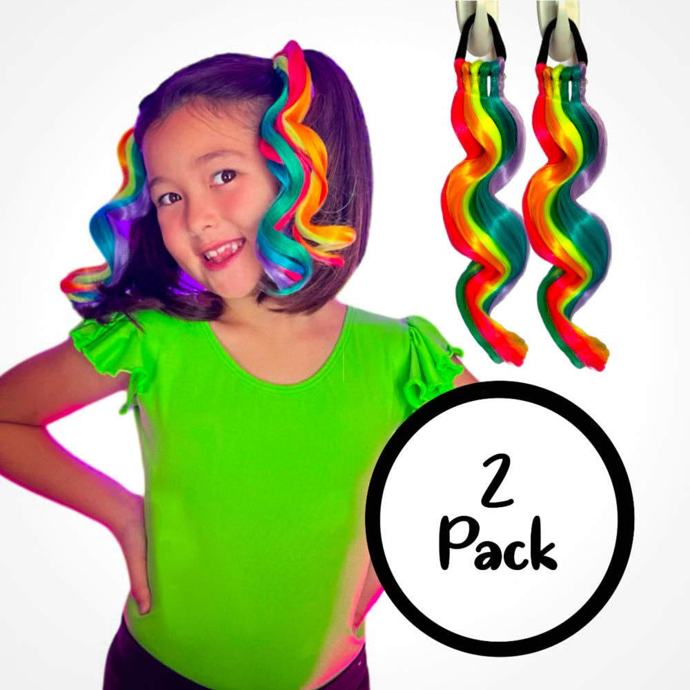 Neon Rainbow 12” Mini Piggies