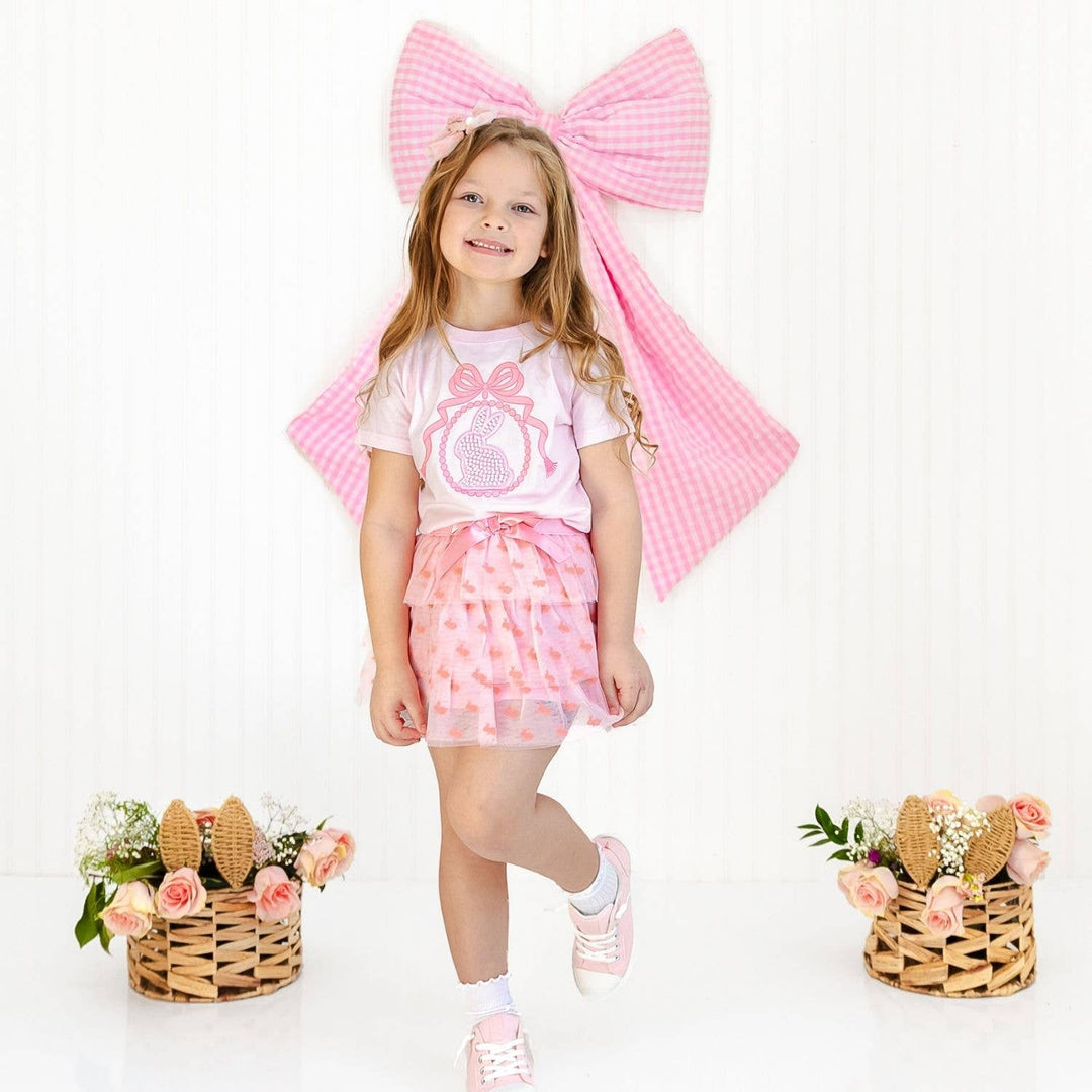 Honey Bunny Easter Tiered Tutu - Kids Boutique Clothing