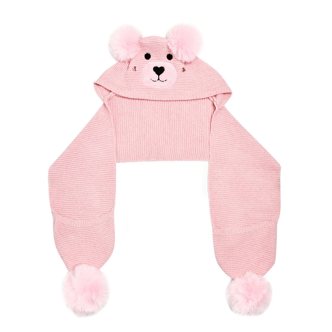 Miss Winny Teddy Hoodie Scarf