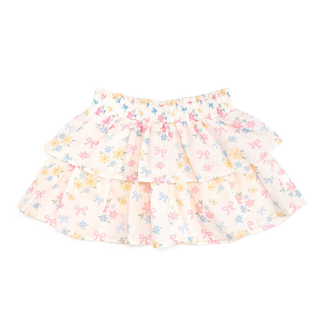 Sweet Floral Skort - Kids Boutique Clothing