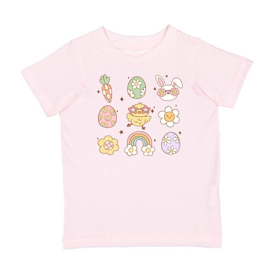 Groovy Chick Easter Short Sleeve T-Shirt - Ballet - Kids: 5/6Y