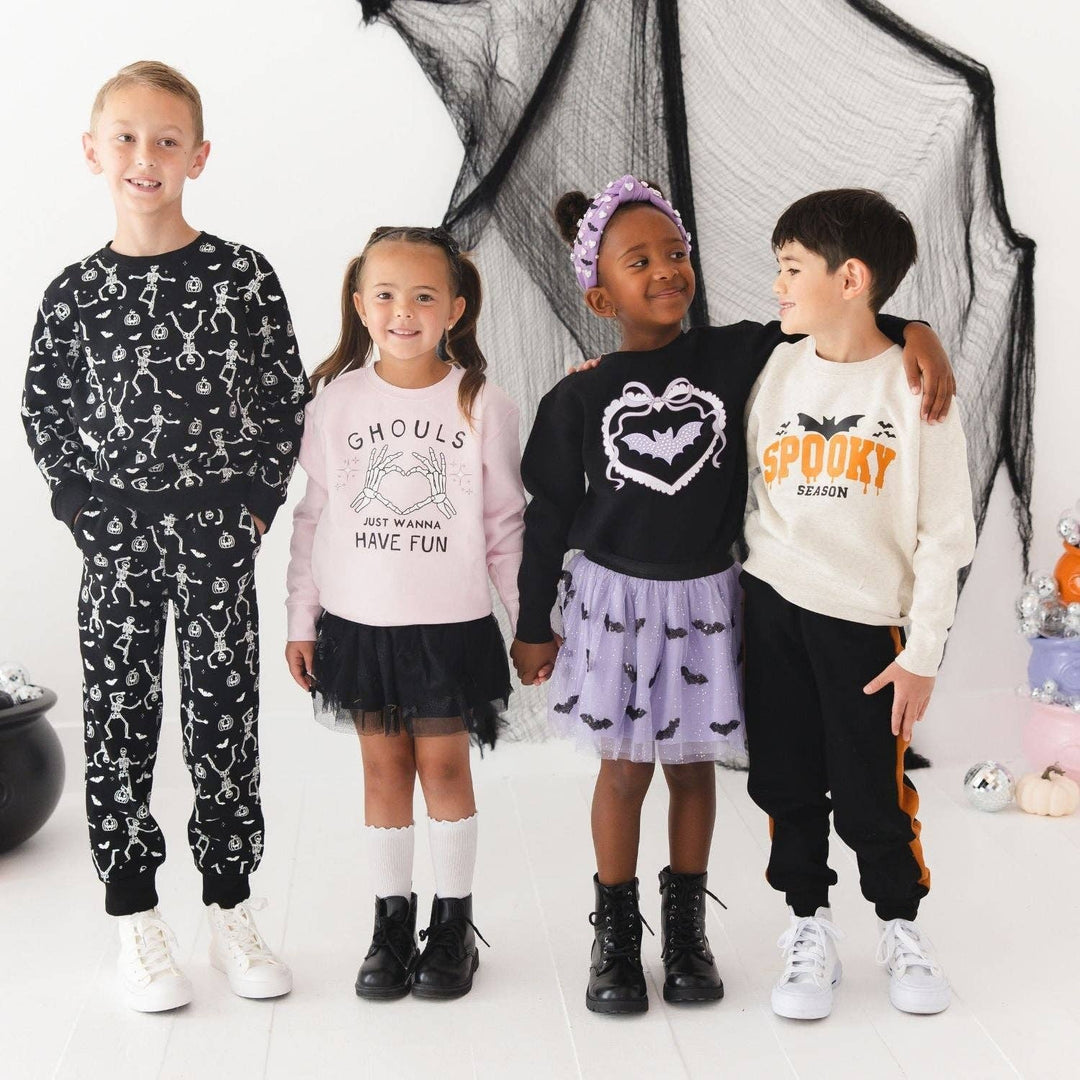 Ghouls Just Wanna Have Fun Halloween Sweatshirt - Kids
