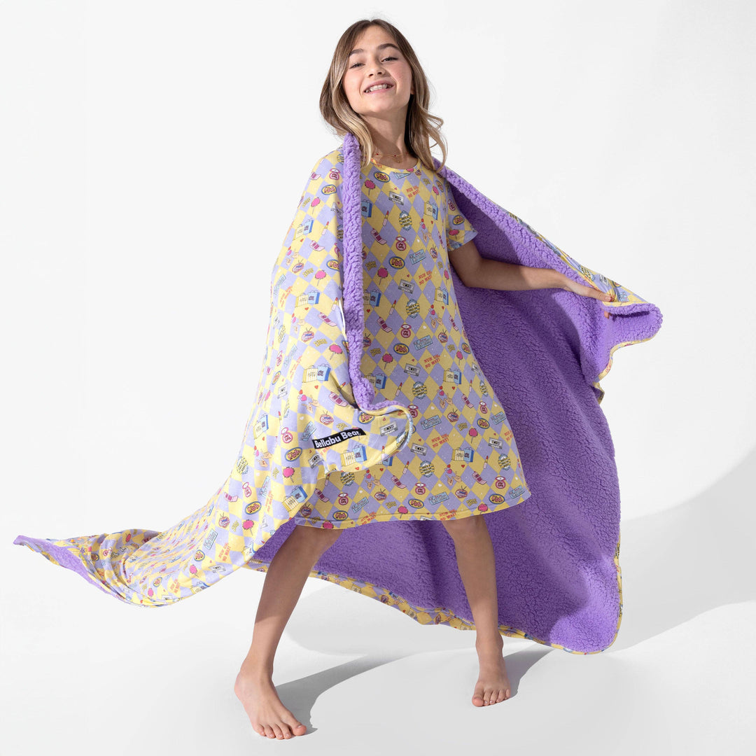 Clueless As If! Bamboo Girls' Short Sleeve Dress