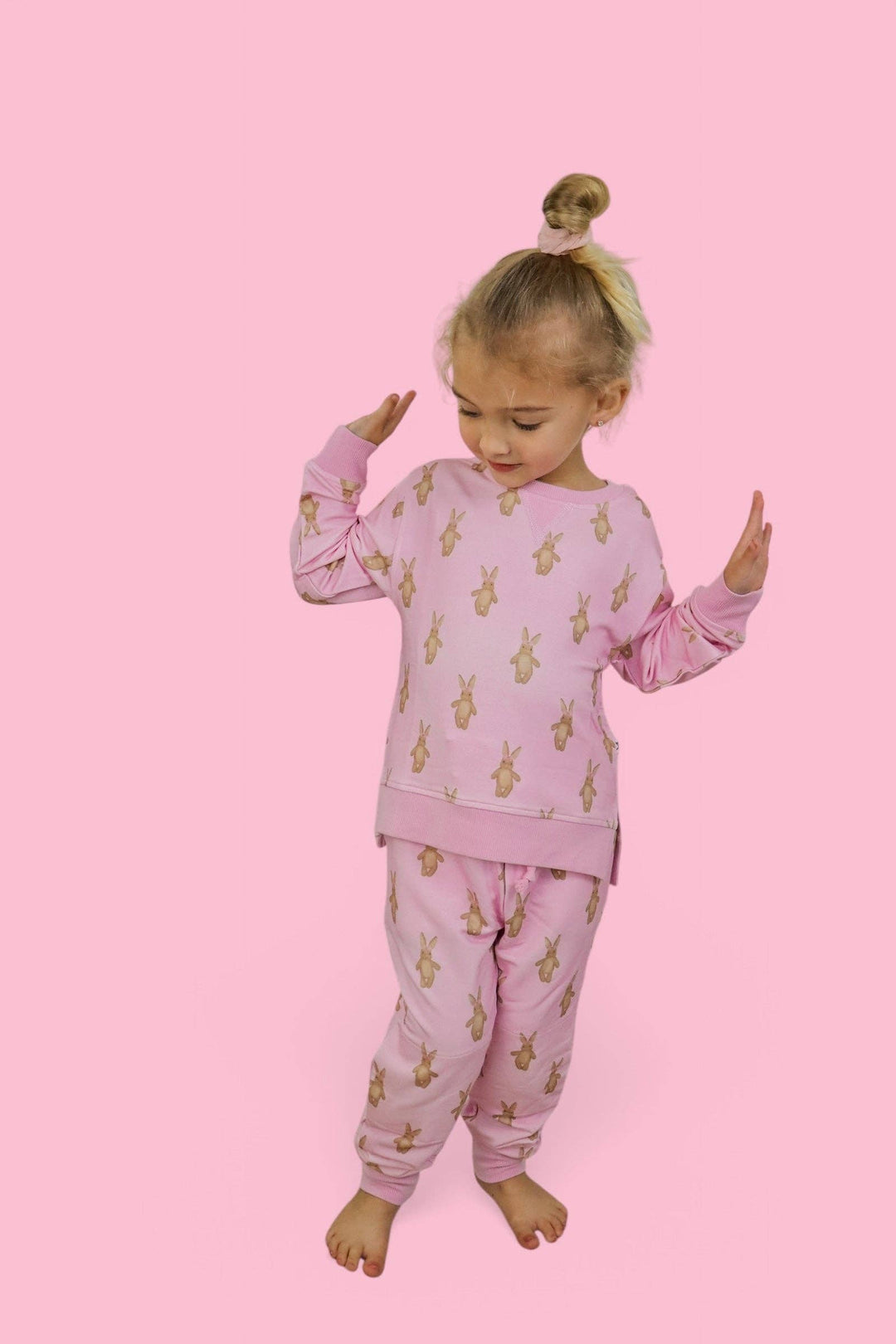 BLUSHIN' BUNNIES DREAM JOGGER: 12-18M