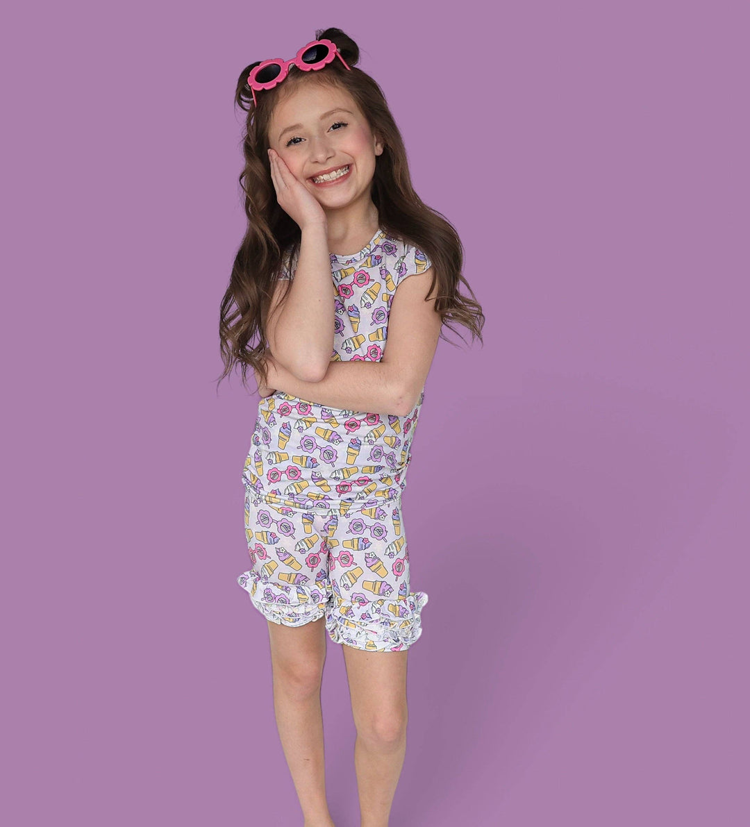 SWEET SUMMER DREAM RUFFLE SHORTS: 5/6