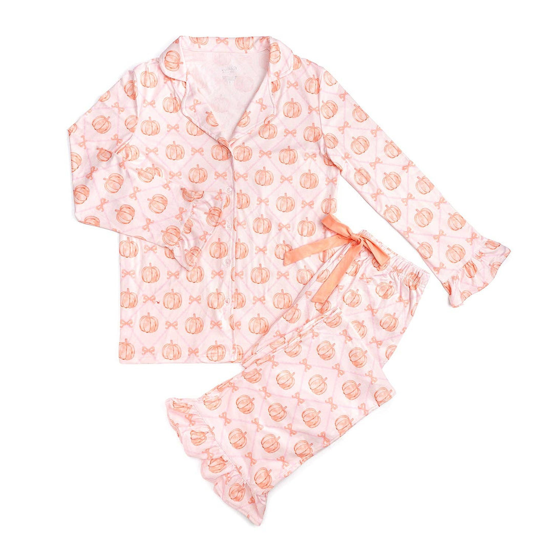 Pumpkin Trellis Women's Lounge Set - Mommy and Me - Fall