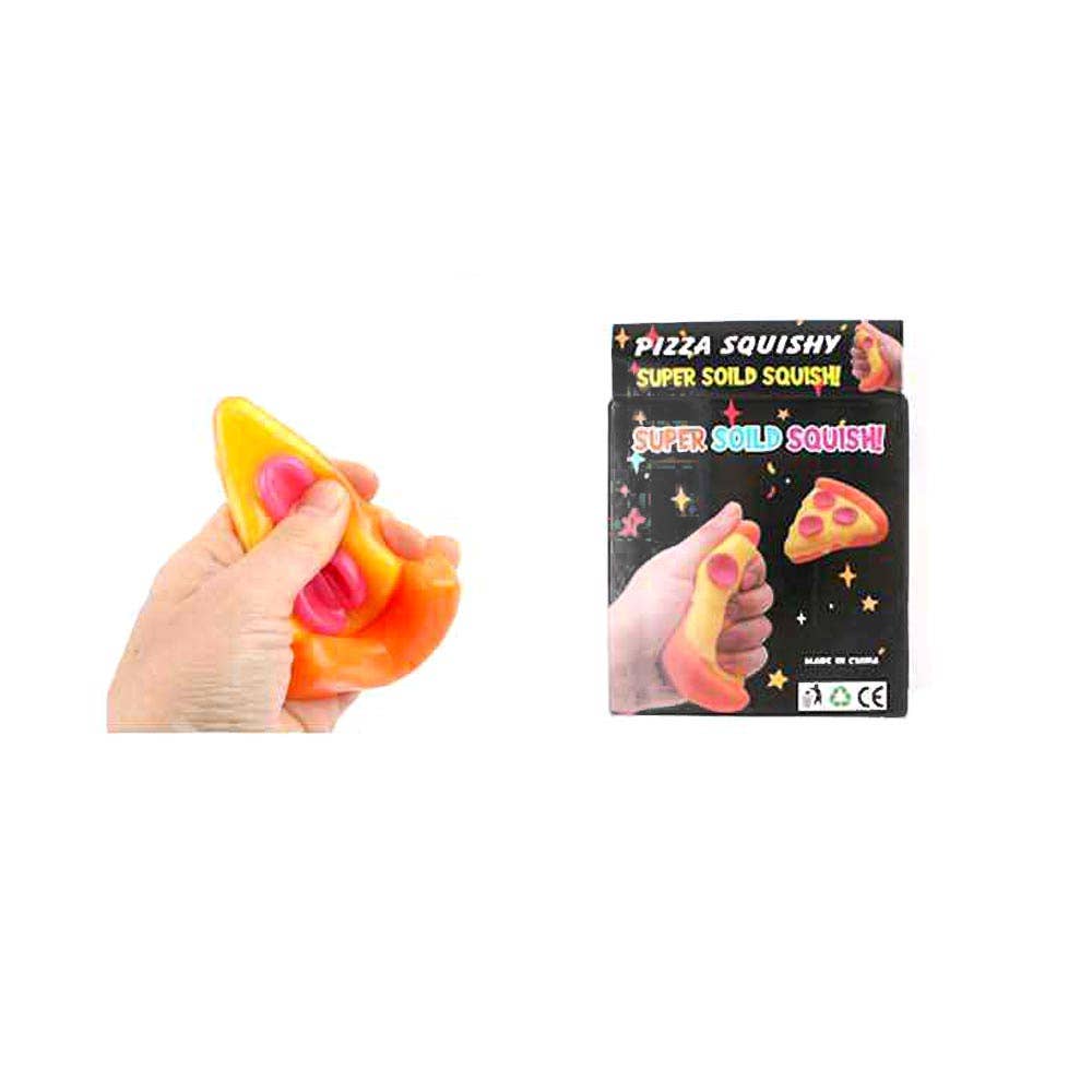 24PCS - Pizza Slice Squeeze Squishy Stress Relief Toy